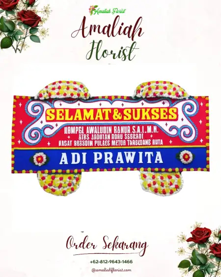 Papan Bunga Ucapan Selamat Sukalila